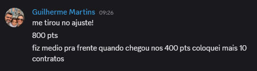 Resultado aluno